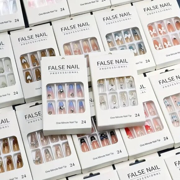 Mystery Box of 70 Mixed Variety Press-On Nails | Only $99! - Picture 3 of 4